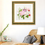 Max Ribbon Embroidery Kits DIY Flower Painting Kit Stamped Cross Stitch 02