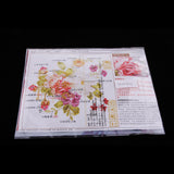 Max Ribbon Embroidery Kits DIY Flower Painting Kit Stamped Cross Stitch 03