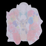 Max Animal Shape Embroidered Iron-On Patch for DIY Clothing Deer 28 x 24cm