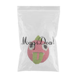 Maxbell DIY Tomato Doll Crochet Kit for Beginners Hand Knitting Stuffed Toy Handmade
