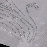 Max Iron on Rhinestone Pattern Decorative Applique Patch for T-Shirt Clothes