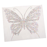 Max Rhinestone Iron On Transfer Hot Fix Motif Butterfly Decor Colorful style 1