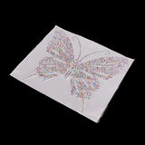 Max Rhinestone Iron On Transfer Hot Fix Motif Butterfly Decor Colorful style 1