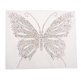 Max Rhinestone Iron On Transfer Hot Fix Motif Butterfly Decor Colorful style 1