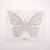 Max Rhinestone Iron On Transfer Hot Fix Motif Butterfly Decor Colorful style 1