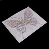 Max Rhinestone Iron On Transfer Hot Fix Motif Butterfly Decor Colorful style 1