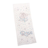 Max Rose Crystal Rhinestones Iron on Hot Fix Transfer Applique Bling Patch 03