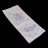 Max Rose Crystal Rhinestones Iron on Hot Fix Transfer Applique Bling Patch 03