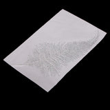 Max Glitter Rhinestone Iron On Transfer Hot Fix T-shirt Motif DIY Feather Decor