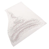 Max Rhinestone Iron On Transfer Hot Fix T-shirt Motif DIY Clothes Decor Purple