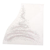 Max Rhinestone Iron On Transfer Hot Fix T-shirt Motif DIY Clothes Decor Purple