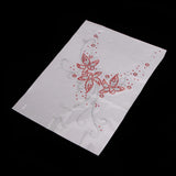 Max Iron on Rhinestone Floral Pattern Decorative Applique Patch For Clothes