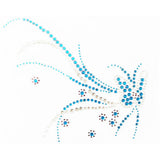 Max Butterfly Crystal Rhinestone Heat Transfer Iron on Motif Applique DIY 2 Butterflies