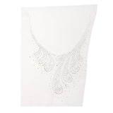 Max Rhinestone Iron On Heat Transfer Hot Fix T-shirt Motif DIY Leaves Applique