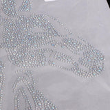 Max Rhinestone Iron On Heat Transfer Hot Fix T-shirt Motif Horse Head Applique