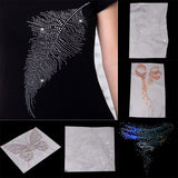 Max Glitter Rhinestone Iron On Transfer Hot Fix T-shirt Motif DIY Bowknot Decor