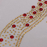 Max Glitter Rhinestone Iron On Transfer Hot Fix T-shirt Motif DIY Bowknot Decor