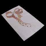 Max Glitter Rhinestone Iron On Transfer Hot Fix T-shirt Motif DIY Bowknot Decor