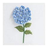 Max Beautiful 3D Flower Stumpwork Embroidery Kit for Beginners Hydrangeas