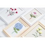 Max Beautiful 3D Flower Stumpwork Embroidery Kit for Beginners Rose