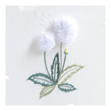Max Beautiful 3D Flower Stumpwork Embroidery Kit for Beginners Dandelion