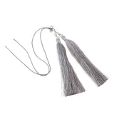 Max DIY Tassel For Bookmark Earrings Handmade Crafts Jewelry Accessories Grey