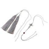 Max DIY Tassel For Bookmark Earrings Handmade Crafts Jewelry Accessories Grey