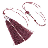 Max DIY Tassel For Bookmark Earrings Handmade Crafts Jewelry Accessories Purple