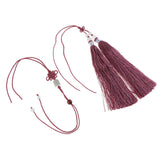 Max DIY Tassel For Bookmark Earrings Handmade Crafts Jewelry Accessories Purple