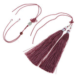 Max DIY Tassel For Bookmark Earrings Handmade Crafts Jewelry Accessories Purple