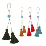 Max Handmade Crafts Tassels For Bookmark Earrings Bag Jewelry Accessories Red