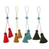 Max Handmade Crafts Tassels For Bookmark Earrings Bag Jewelry Accessories Red