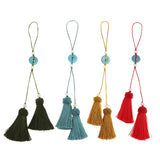 Max Handmade Crafts Tassels For Bookmark Earrings Bag Jewelry Accessories Red