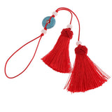 Max Handmade Crafts Tassels For Bookmark Earrings Bag Jewelry Accessories Red