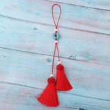 Max Handmade Crafts Tassels For Bookmark Earrings Bag Jewelry Accessories Red