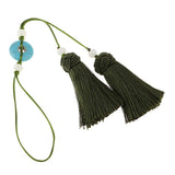 Max Handmade Crafts Tassels For Bookmark Earrings Bag Jewelry Accessories Green