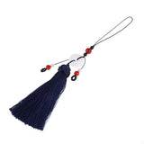 Max Crafts Tassels for Sewing Key Chain Bag Purse Pendant Finding DIY Blue