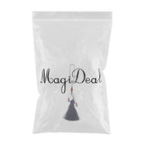 Max Crafts Tassels for Sewing Key Chain Bag Purse Pendant Finding DIY Blue