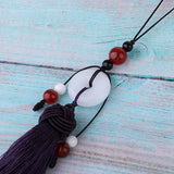 Max Crafts Tassels for Sewing Key Chain Bag Purse Pendant Finding DIY Purple