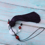 Max Crafts Tassels for Sewing Key Chain Bag Purse Pendant Finding DIY Purple