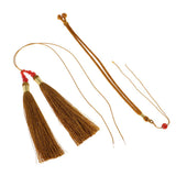 Max Handmade Silk Tassels Decor Pendant Key Chains Bag Accessories Khaki