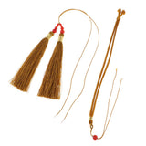 Max Handmade Silk Tassels Decor Pendant Key Chains Bag Accessories Khaki