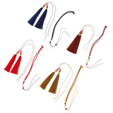 Max Handmade Silk Tassels Decor Pendant Key Chains Bag Accessories Khaki