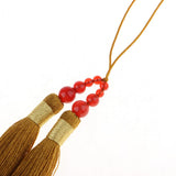 Max Handmade Silk Tassels Decor Pendant Key Chains Bag Accessories Khaki
