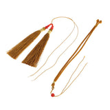 Max Handmade Silk Tassels Decor Pendant Key Chains Bag Accessories Khaki