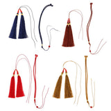 Max Handmade Silk Tassels Decor Pendant Key Chains Bag Accessories Khaki