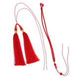 Max Handmade Silk Tassels Decor Pendant Key Chains Bag Accessories Red