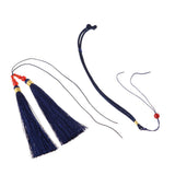 Max Handmade Silk Tassels Decor Pendant Key Chains Bag Accessories Coffee