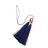 Max Handmade Silk Tassels Decor Pendant Key Chains Bag Accessories Coffee