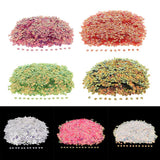 Max 100g Shell Loose Sequins Paillettes for Wedding Scrapbooking Craft 6x8mm  1